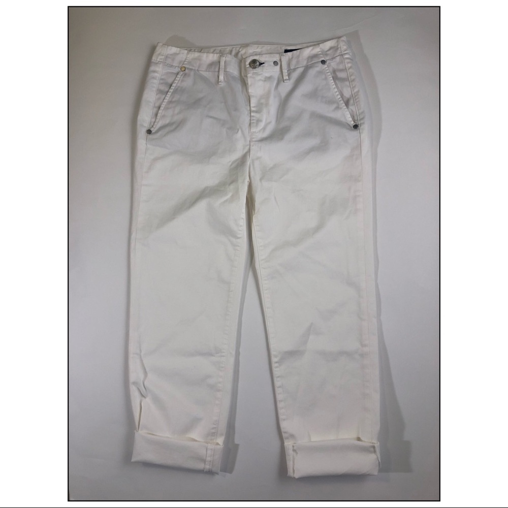 $120 RAG AND BONE WOMEN WHITE PANTS SIZE 26.